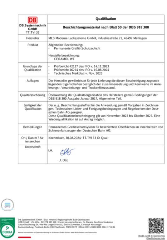 MLS Moderne Lacksysteme